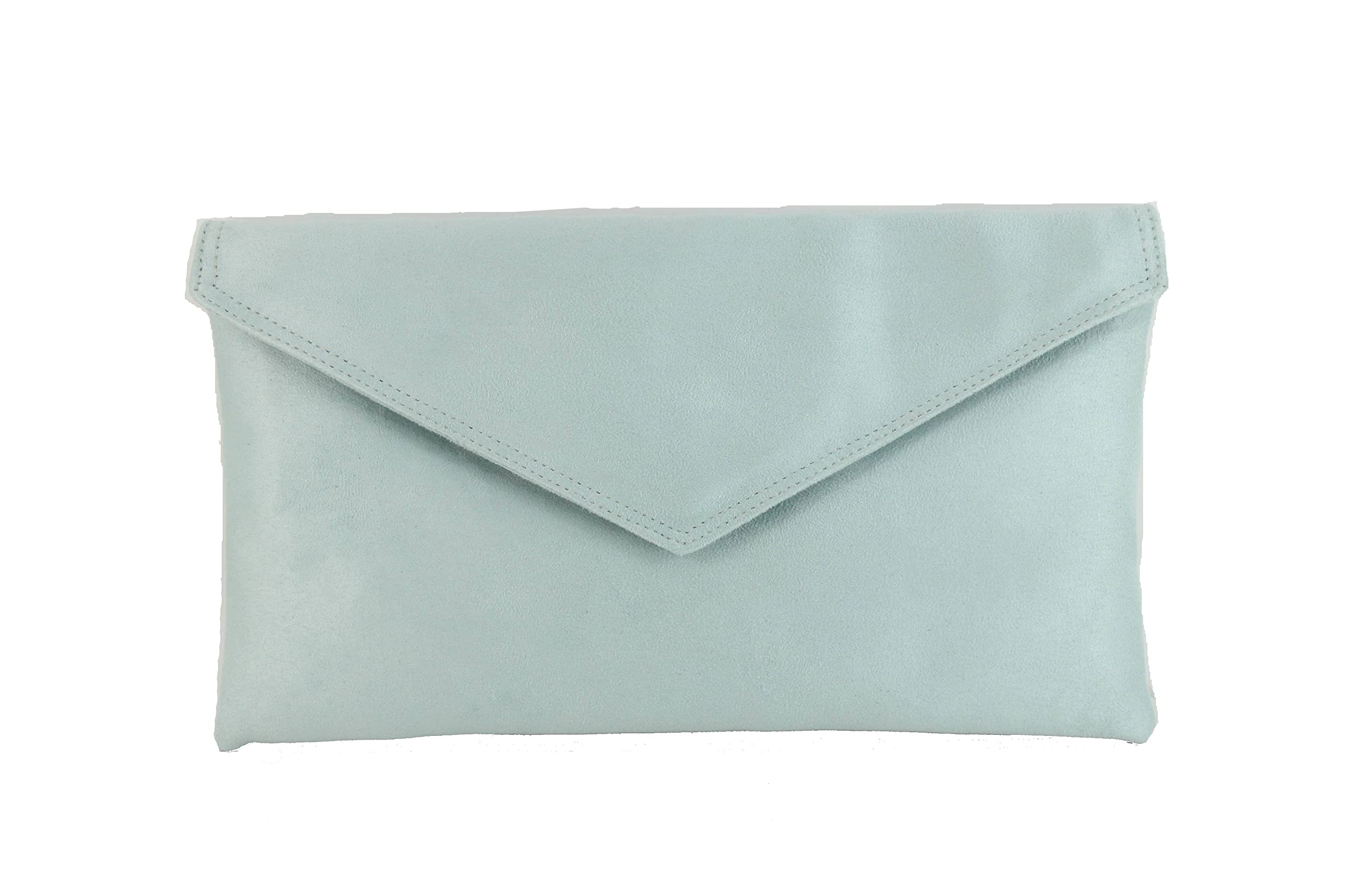 LONI Clutch/Shoulder Bag Faux Suede Handmade in The UK