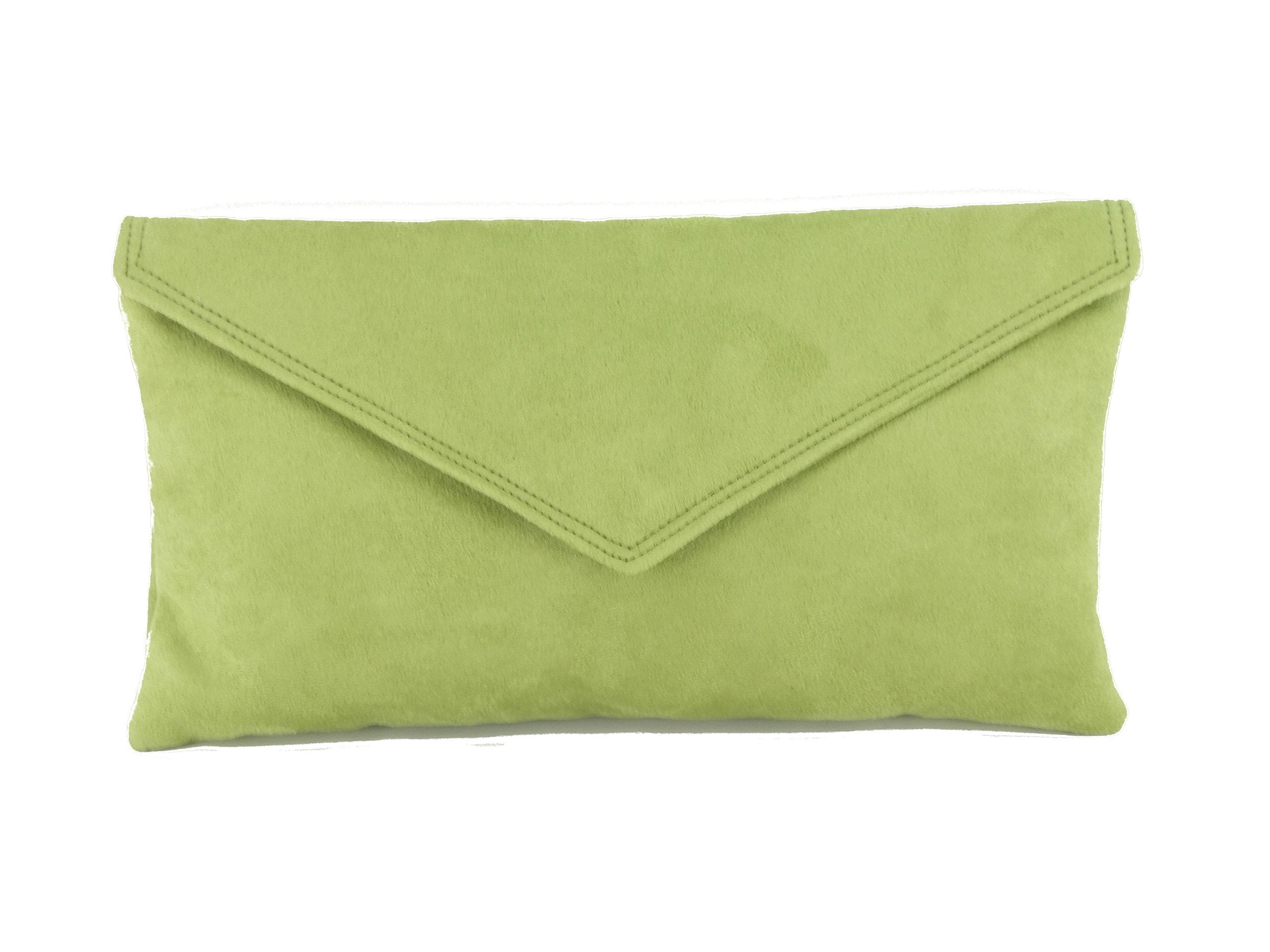 LONI Clutch/Shoulder Bag Faux Suede Handmade in The UK